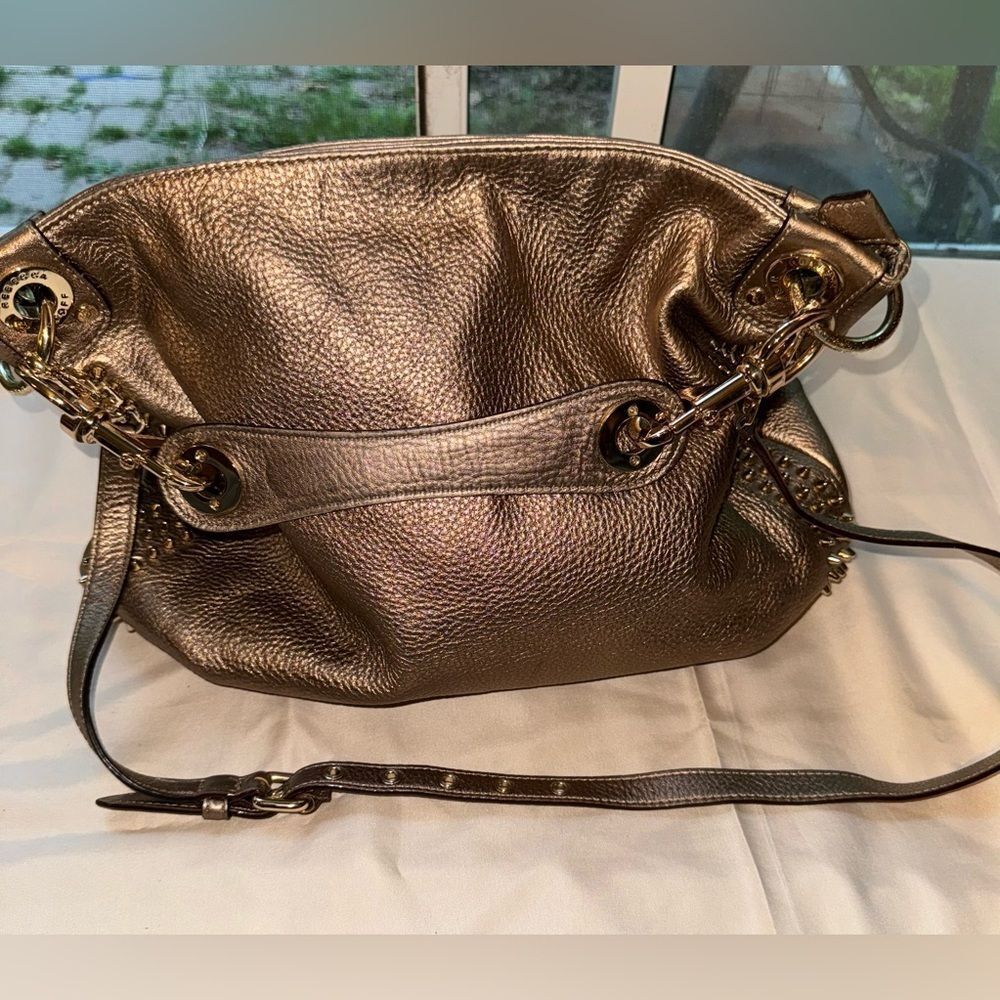 Rebecca‎ Minkoff bronze large two way bag